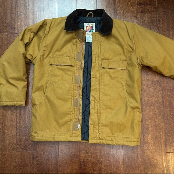 Rugged Exposure Men’s Mustard Brown and Corduroy Jacket, Size Medium - Picture 3 of 16